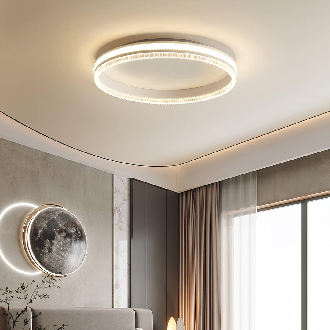 Eclipse lampada da soffitto moderna in acrilico