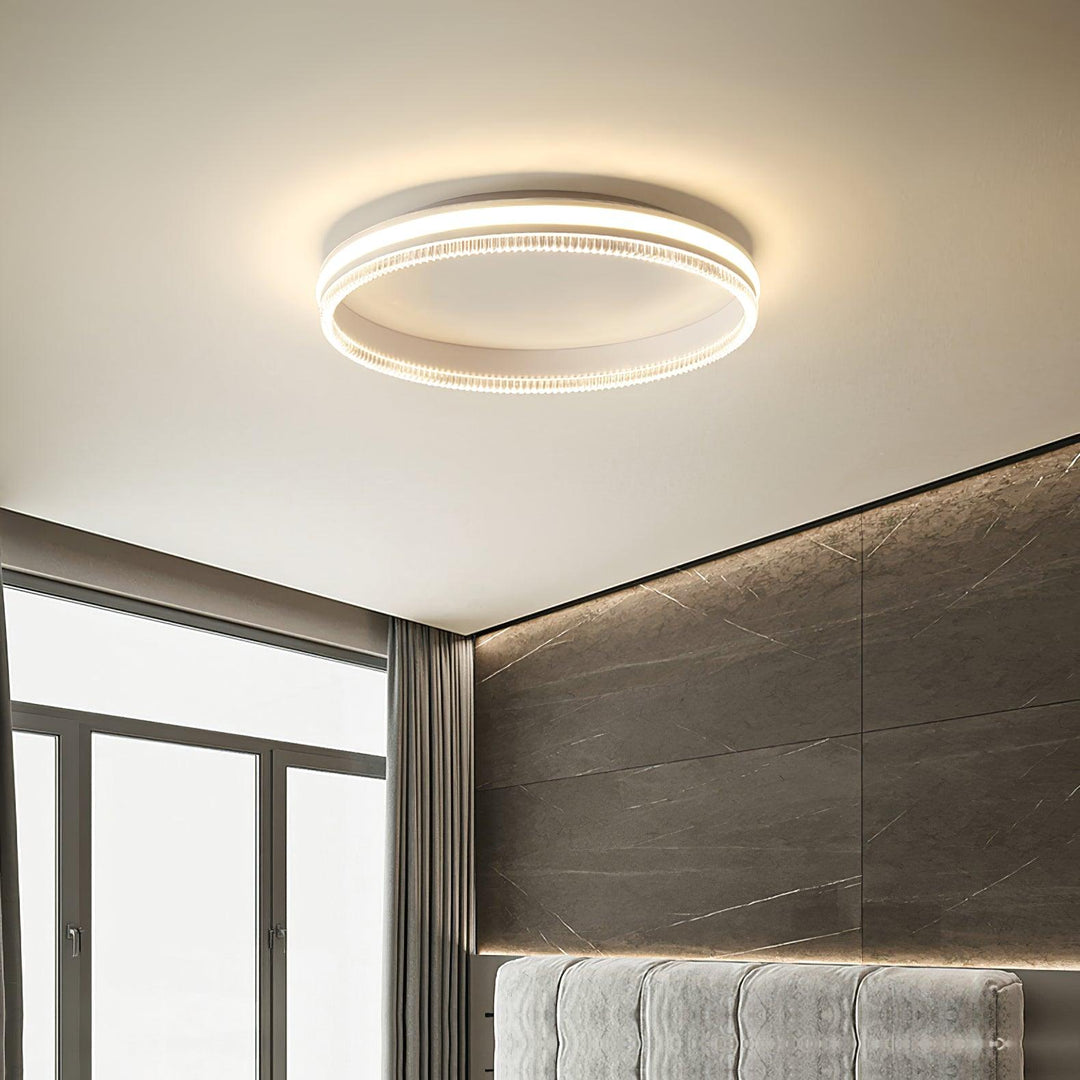 Eclipse lampada da soffitto moderna in acrilico
