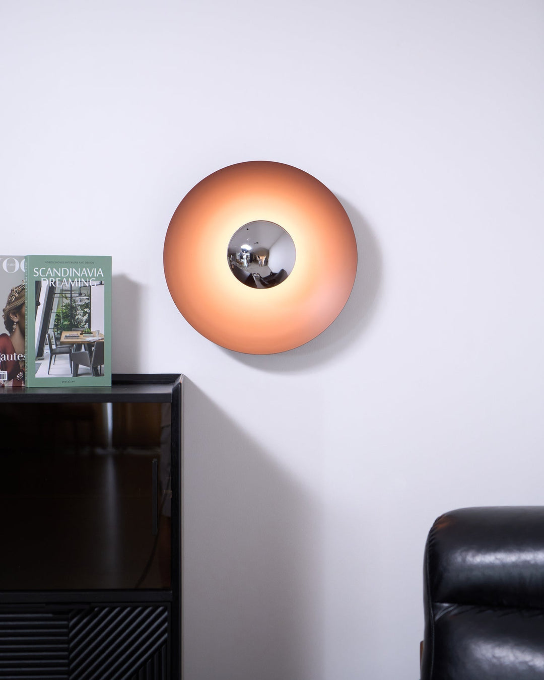 Wall Lamp Eclipse Inspired Halo Glow Modern Minimalist Art Accent - Letslighting