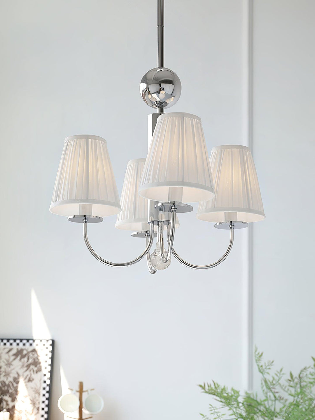 Glimmer Simplicity lampadario cromo