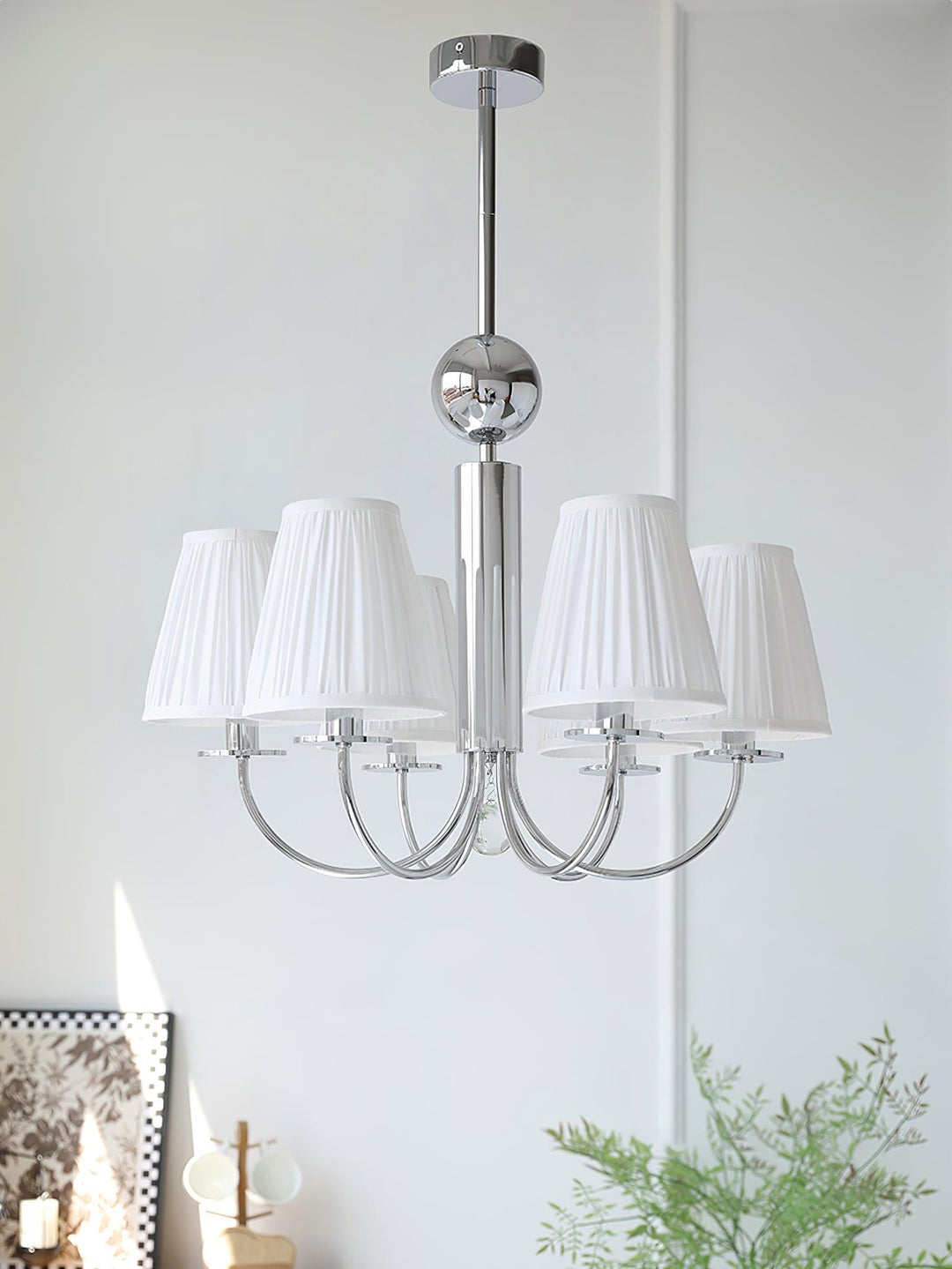 Glimmer Simplicity lampadario cromo