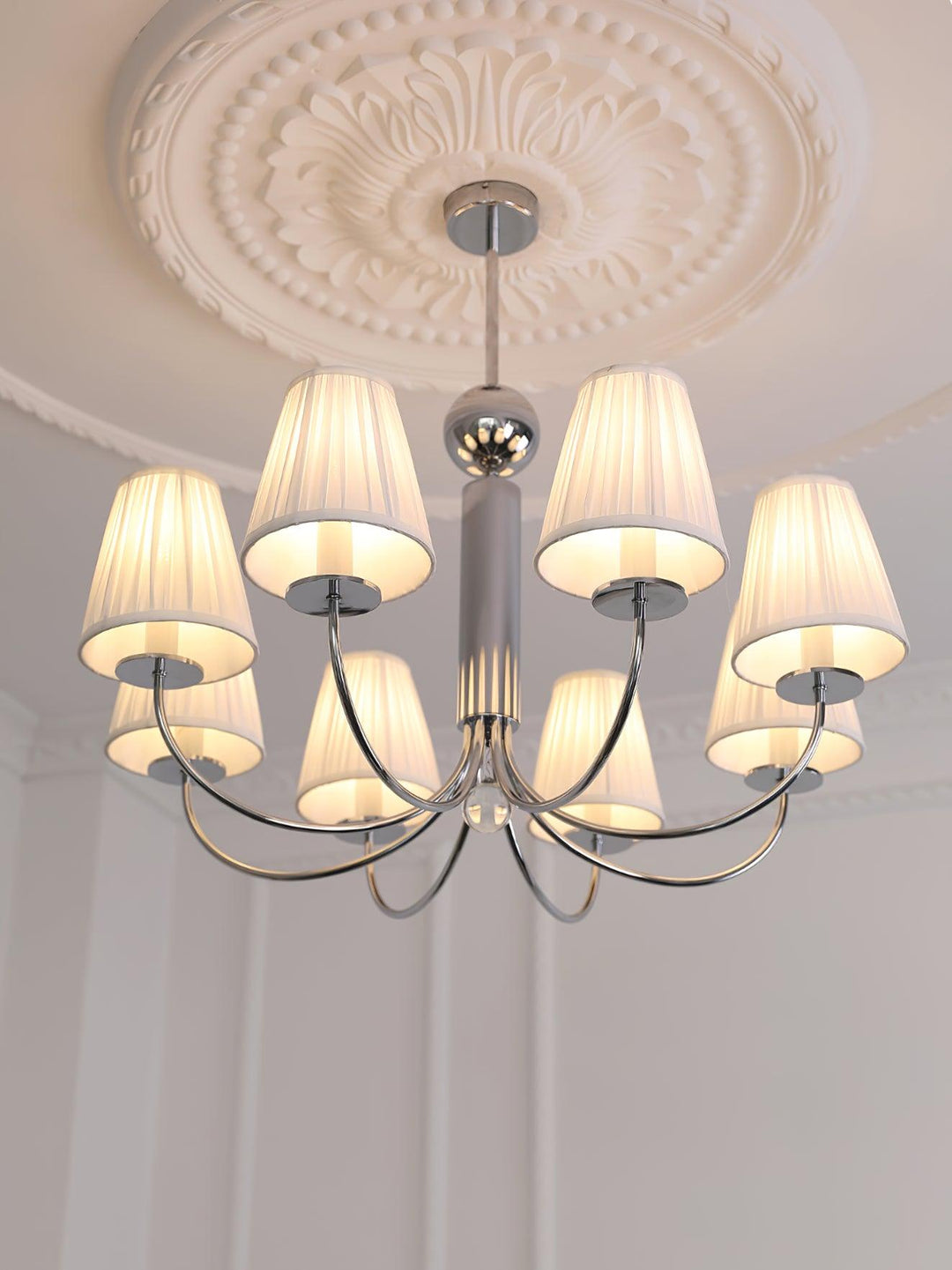Glimmer Simplicity lampadario cromo