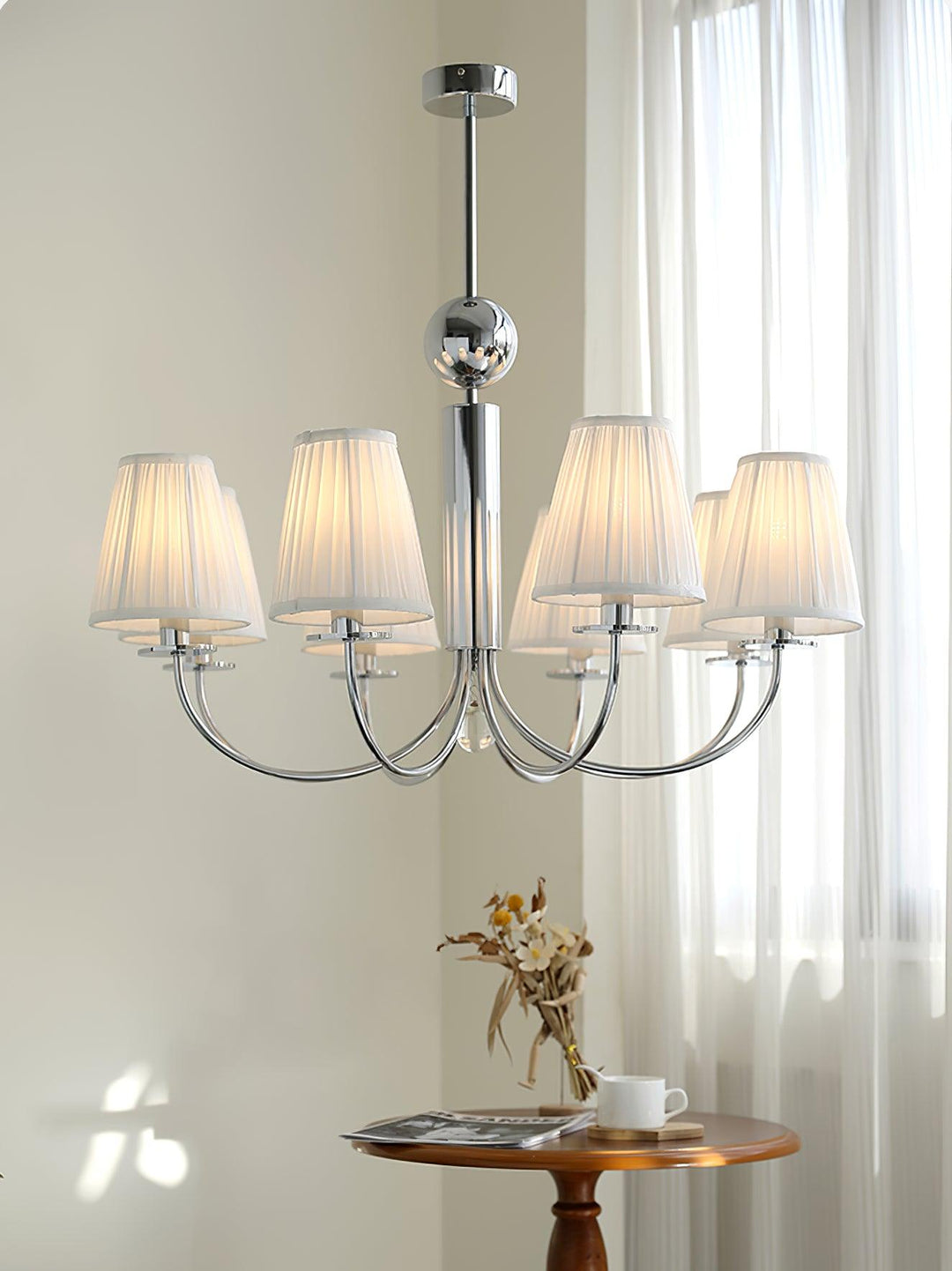 Glimmer Simplicity lampadario cromo