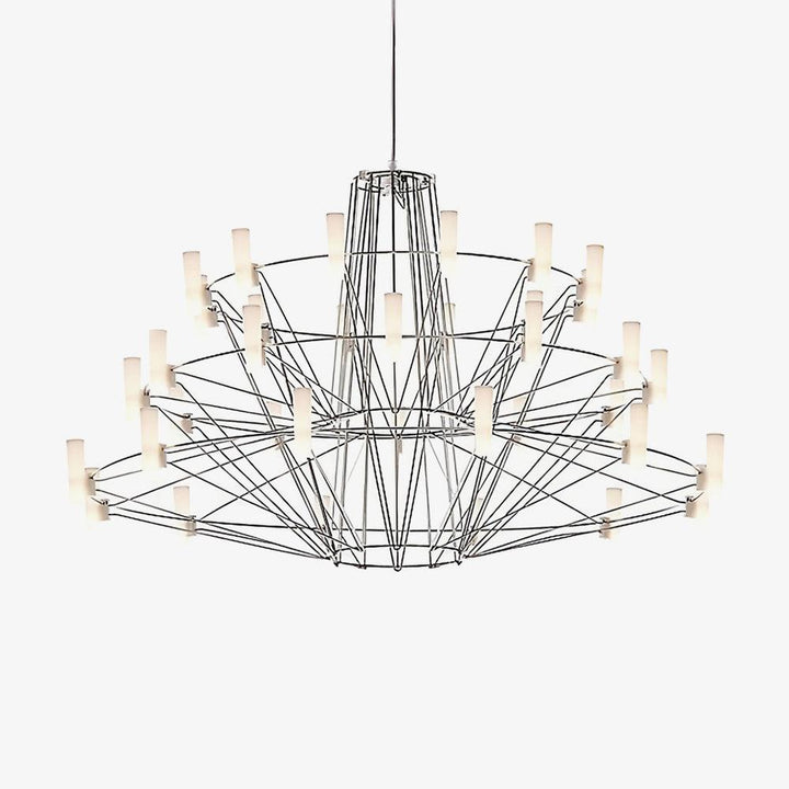 Orinenine lampadario Sky Ballet Acciaio Inox Acrilico moderno