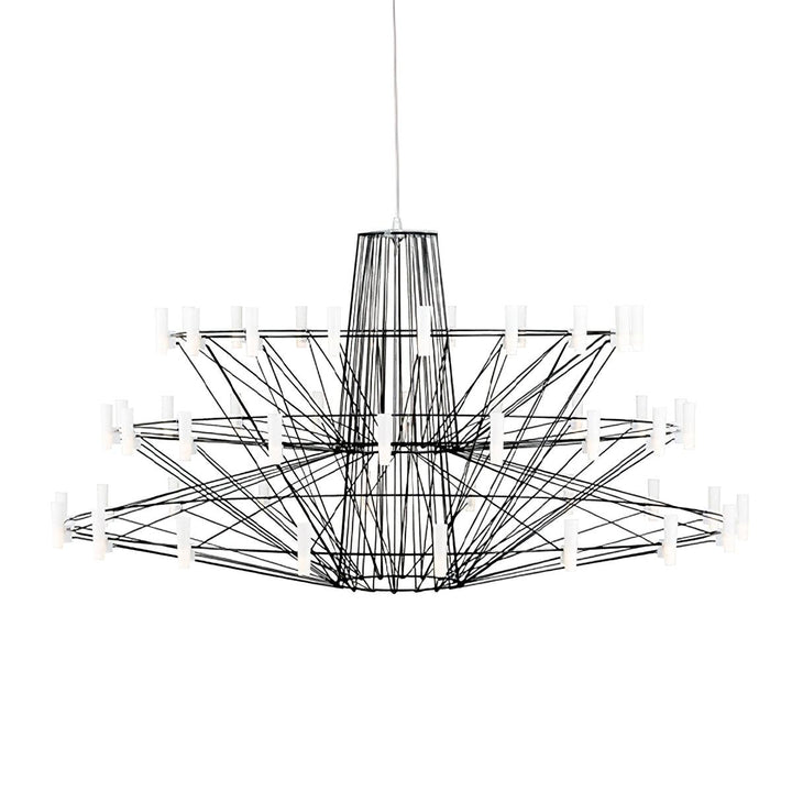 Orinenine lampadario Sky Ballet Acciaio Inox Acrilico moderno