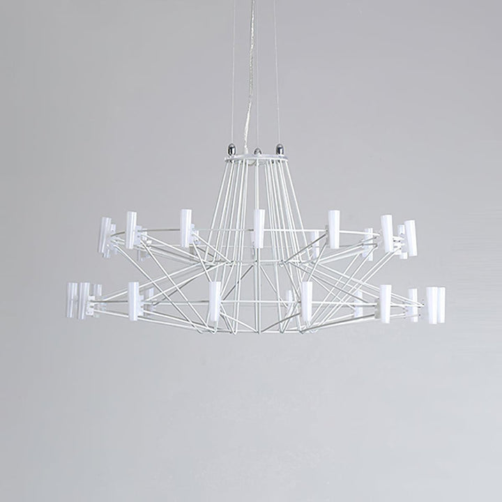 Orinenine lampadario Sky Ballet Acciaio Inox Acrilico moderno