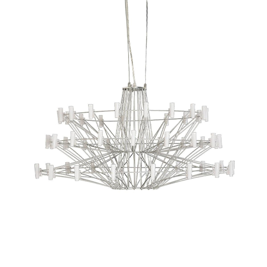 Orinenine lampadario Sky Ballet Acciaio Inox Acrilico moderno