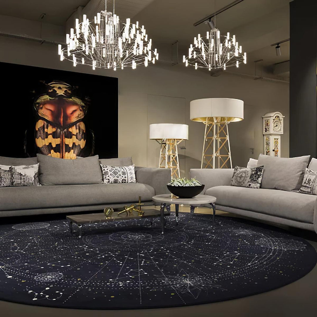 Orinenine lampadario Sky Ballet Acciaio Inox Acrilico moderno