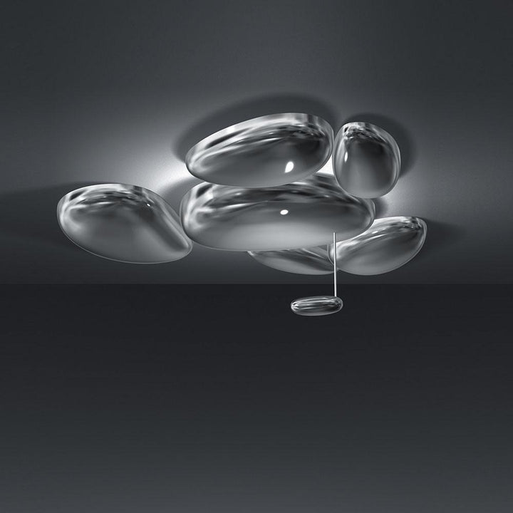 Valentina Lampada da Soffitto Contemporanea Skydro Grigio Fumo