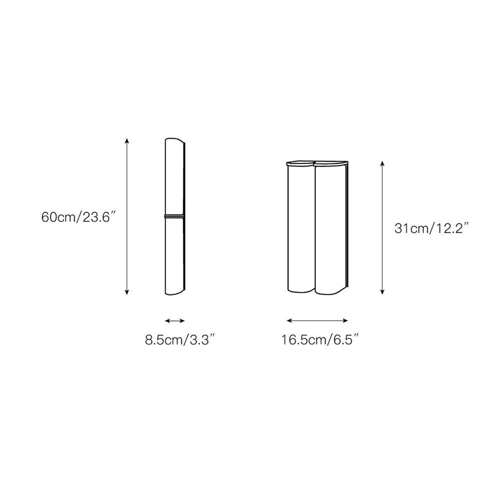 Alraeir Modern Minimalist Glass Wall Lamp - Lamp Copper