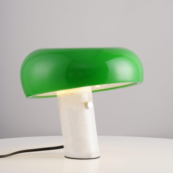 Nucleus lampada da tavolo in marmo