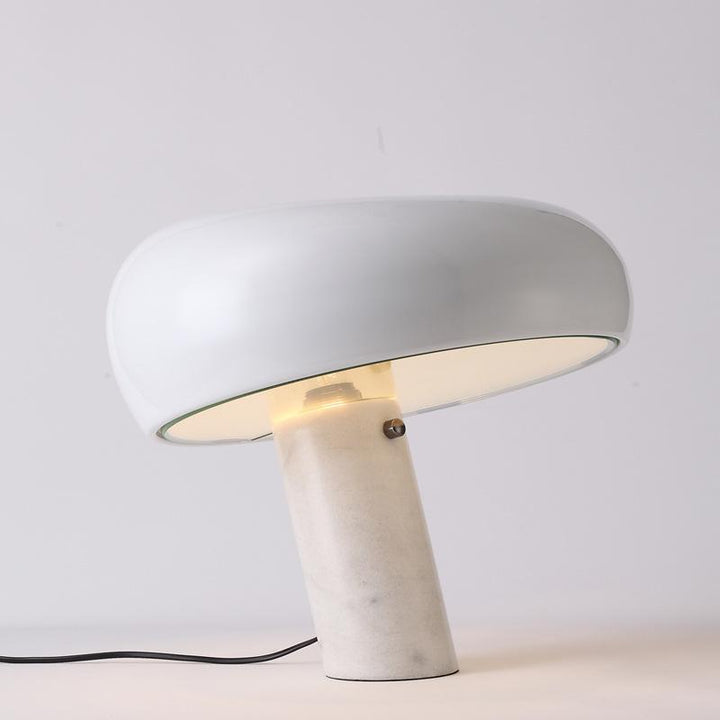 Nucleus lampada da tavolo in marmo