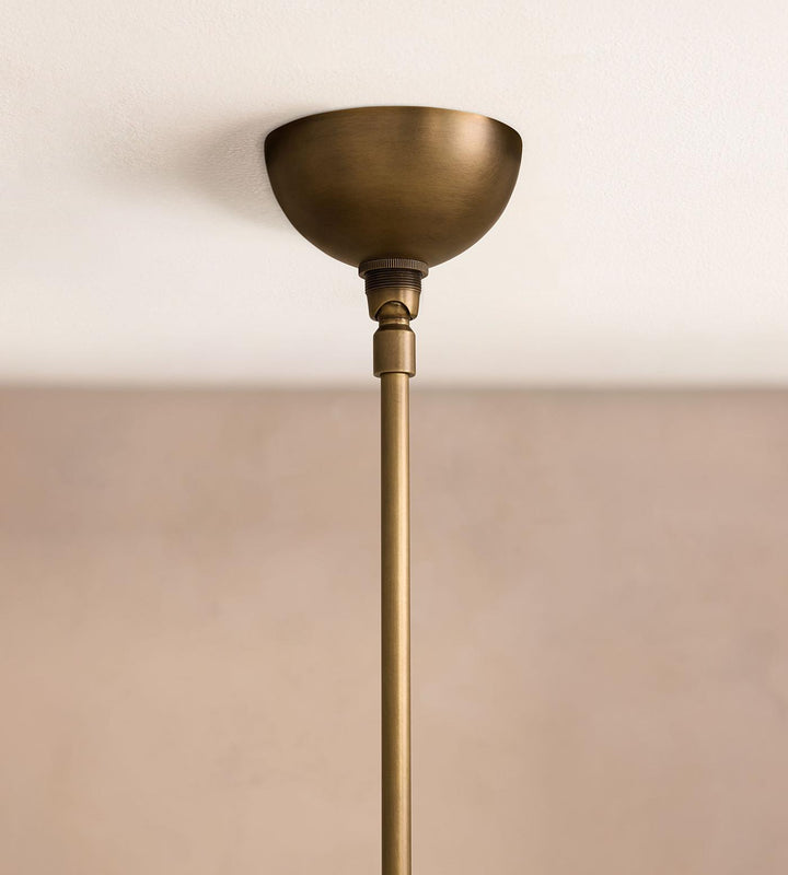 Avenoian lampadario alabastro Orb a globo