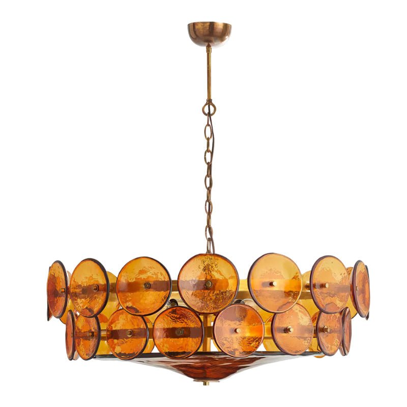 Eirinena lampadario Murano in vetro antico