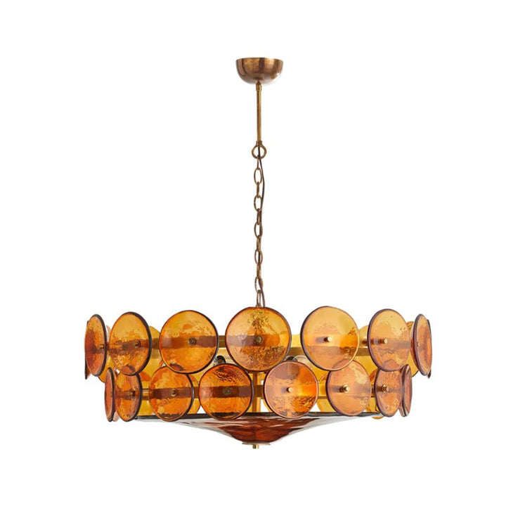 Eirinena lampadario Murano in vetro antico