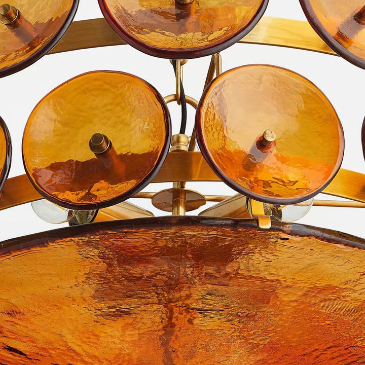 Eirinena lampadario Murano in vetro antico