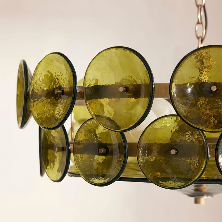 Eirinena lampadario Murano in vetro antico