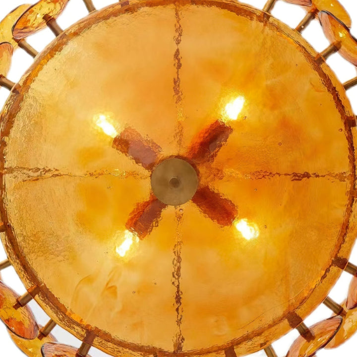 Eirinena lampadario Murano in vetro antico