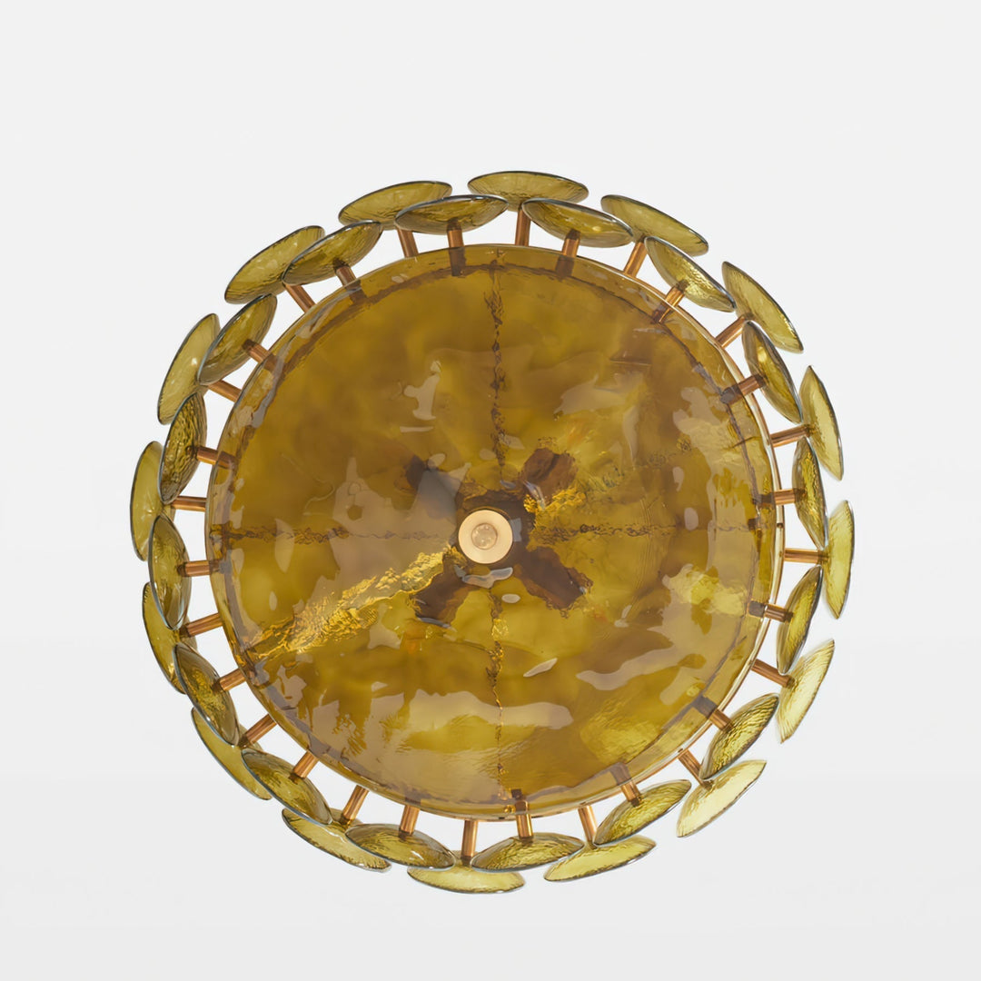 Eirinena lampadario Murano in vetro antico