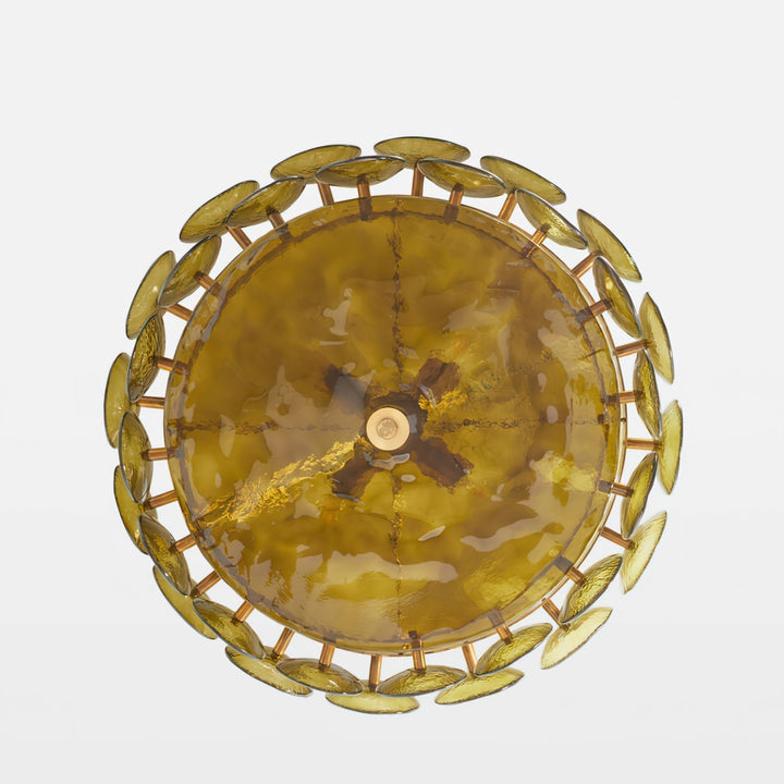 Eirinena lampadario Murano in vetro antico