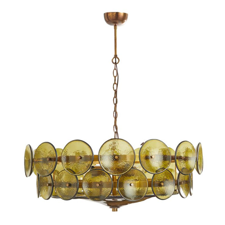 Eirinena lampadario Murano in vetro antico