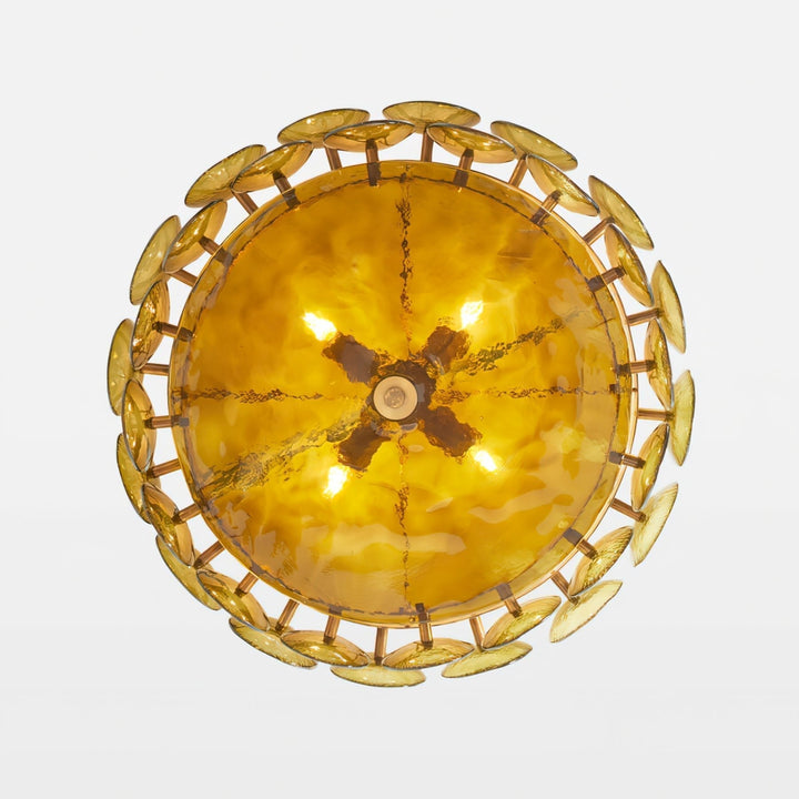 Eirinena lampadario Murano in vetro antico