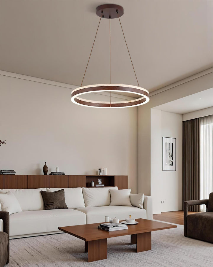 Loren lampadario travertino Geometry Ring