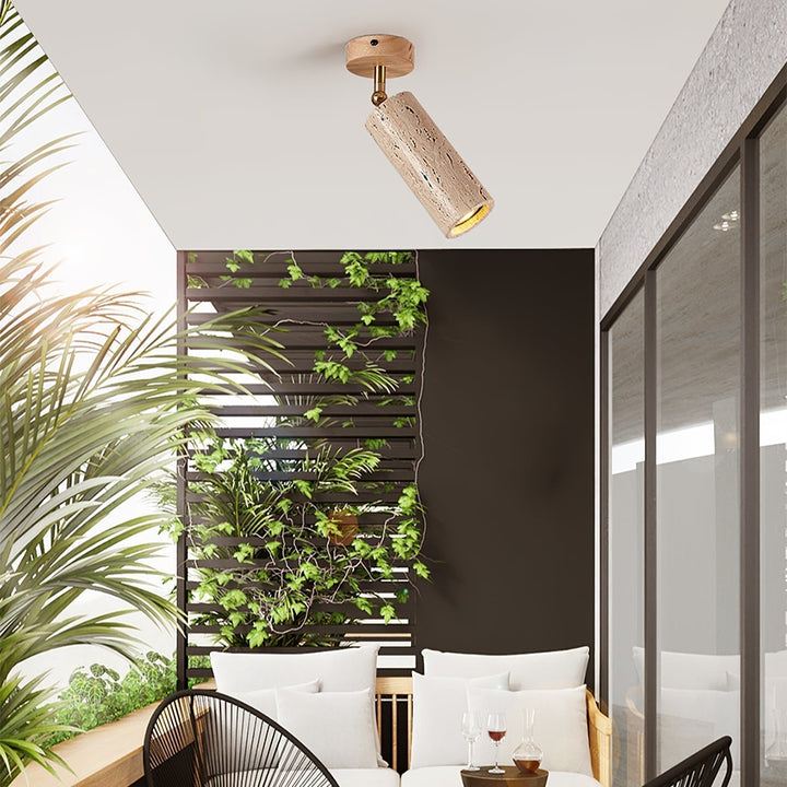 Mycaran Travertine Pendant Light - Neutralighting