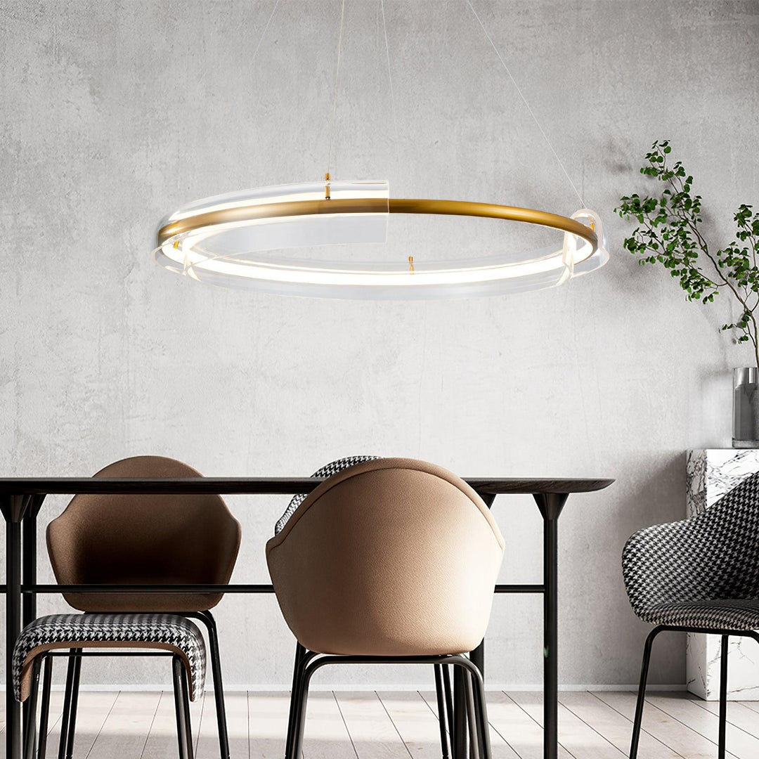 Viraoreon lampadario Solstice LED