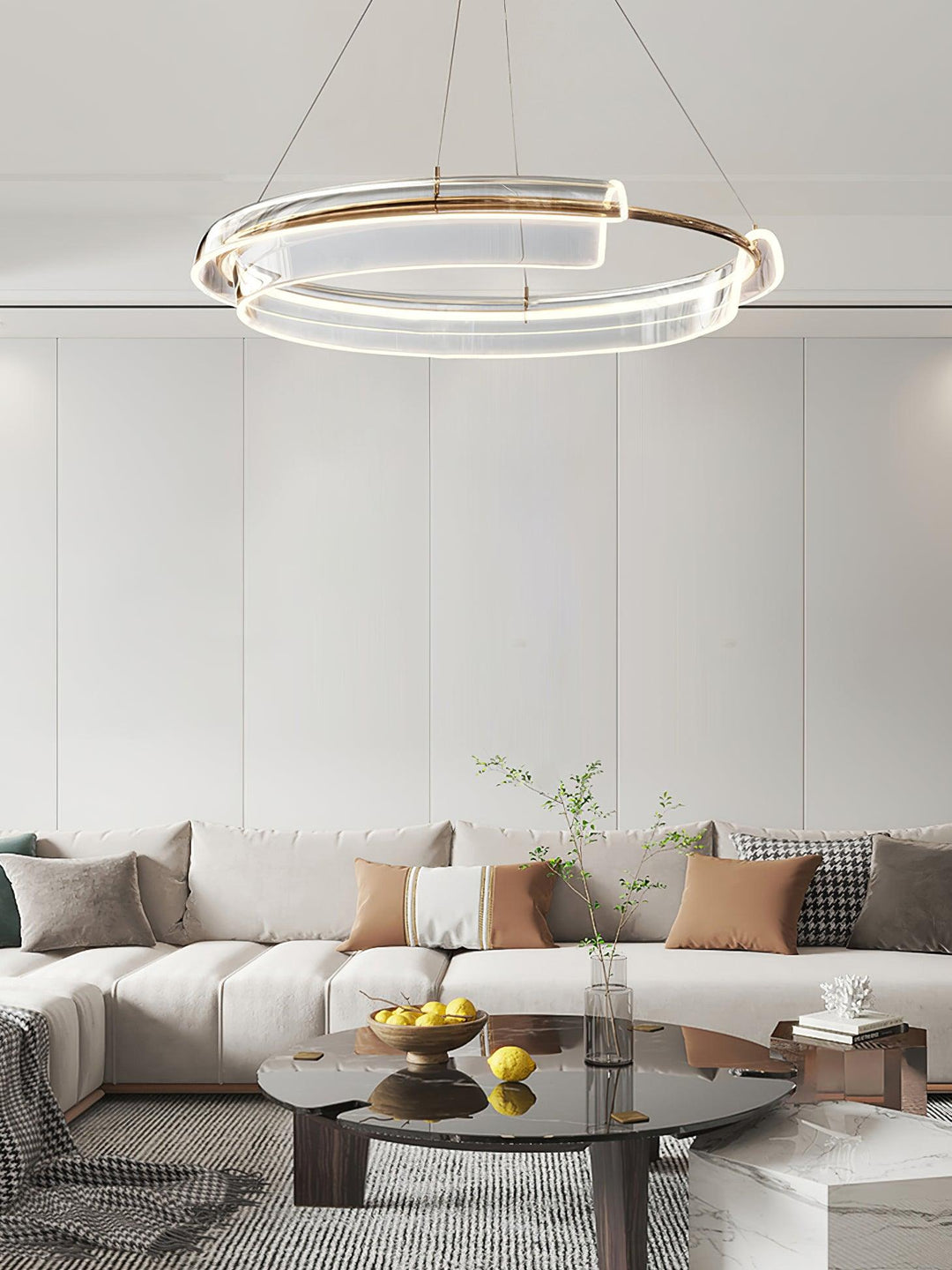 Viraoreon lampadario Solstice LED