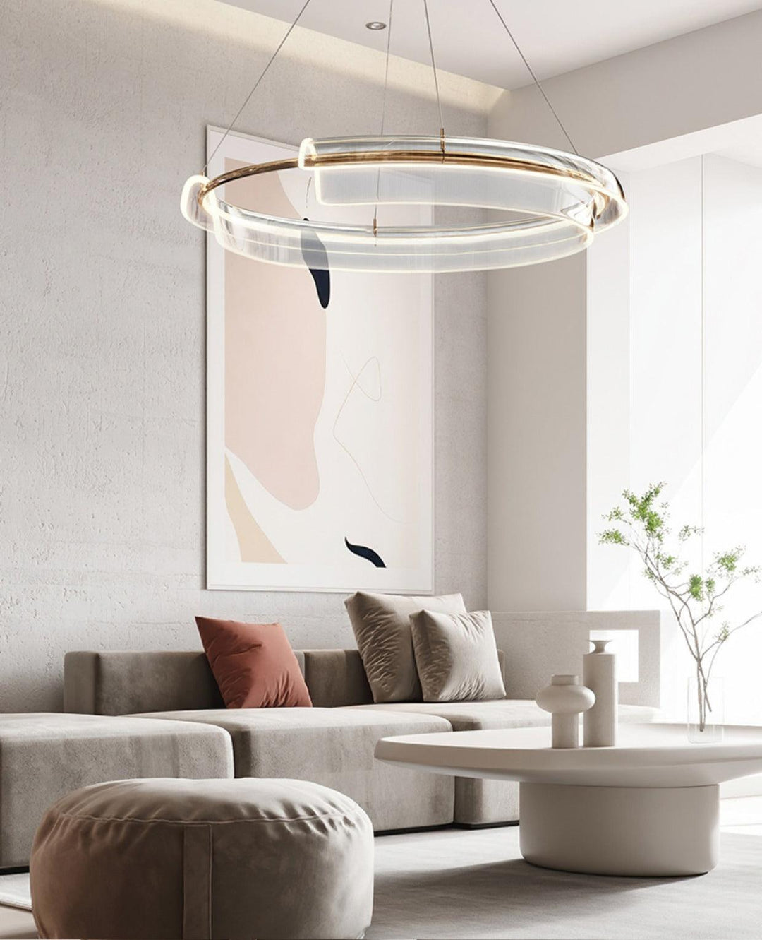 Viraoreon lampadario Solstice LED