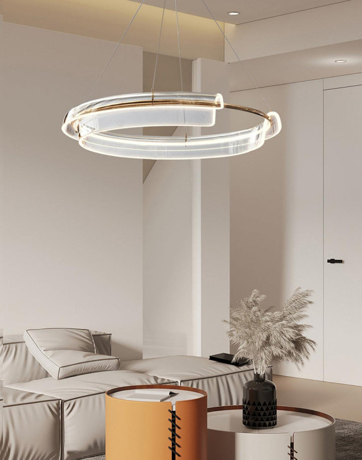 Viraoreon lampadario Solstice LED