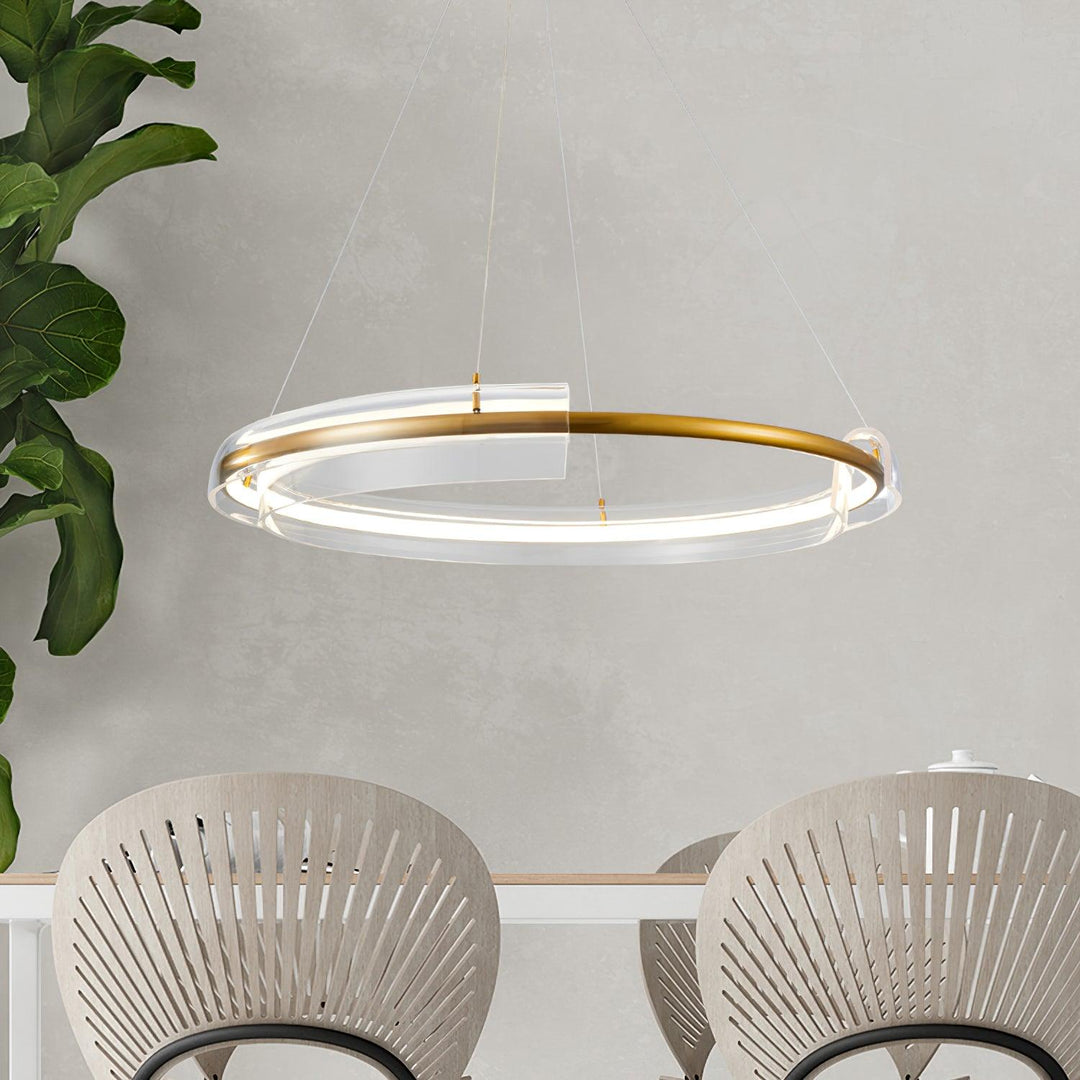 Viraoreon lampadario Solstice LED