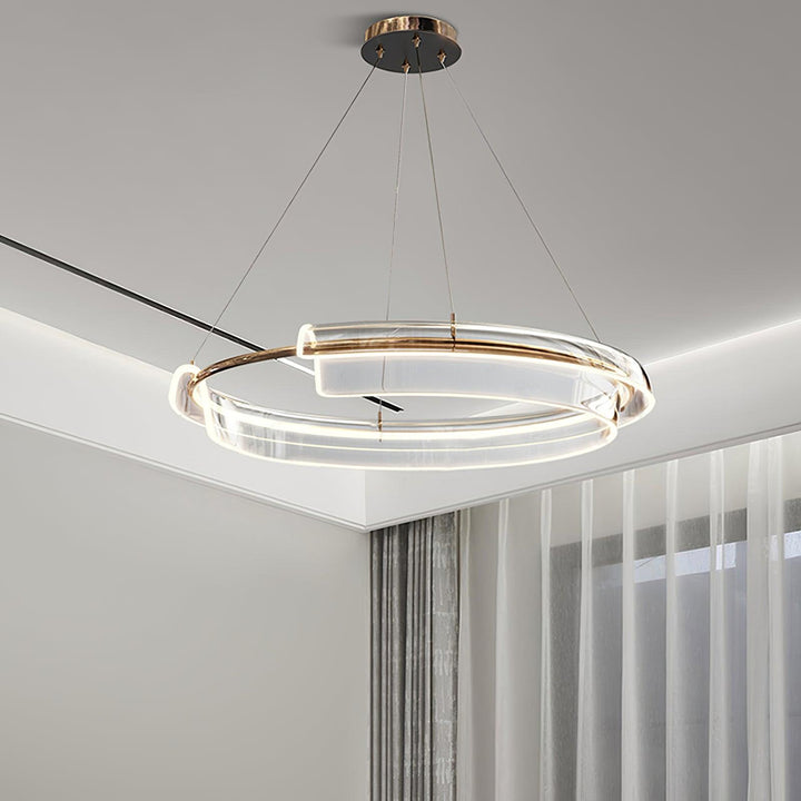Viraoreon lampadario Solstice LED