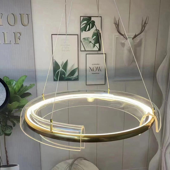 Viraoreon lampadario Solstice LED
