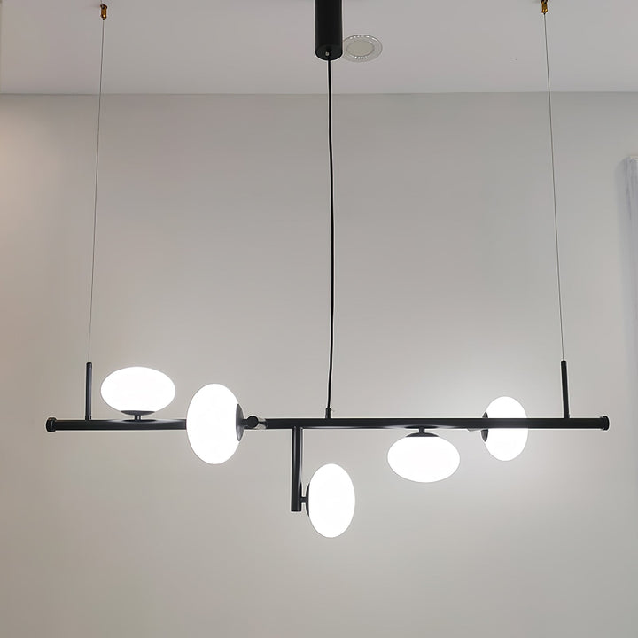 Balance lampadario in vetro moderno
