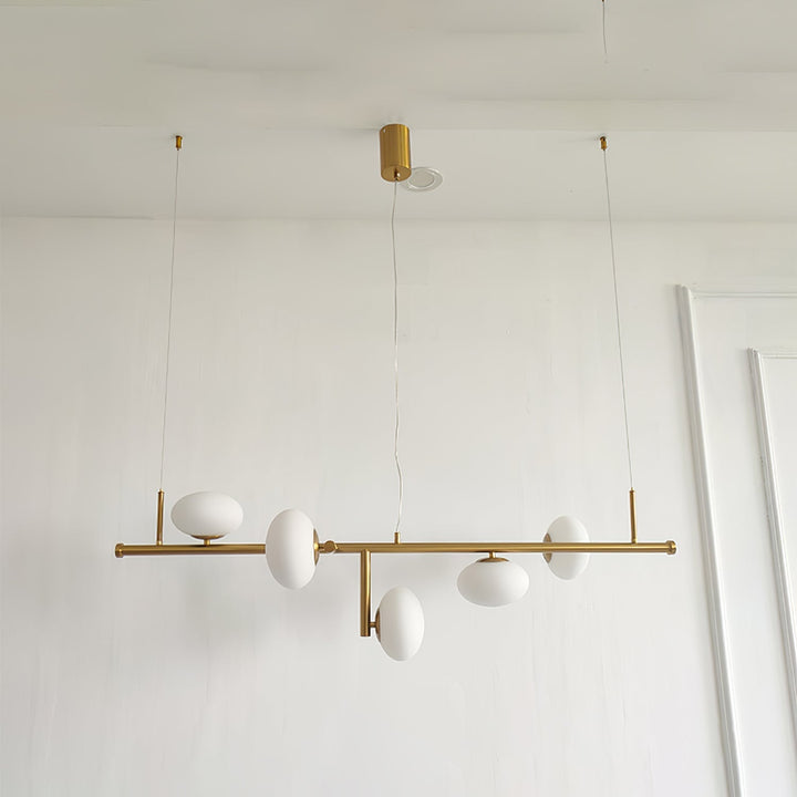 Balance lampadario in vetro moderno