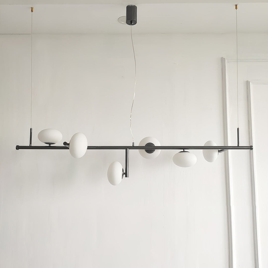 Balance lampadario in vetro moderno