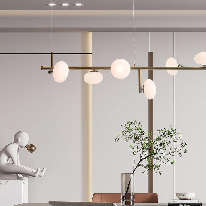 Balance lampadario in vetro moderno