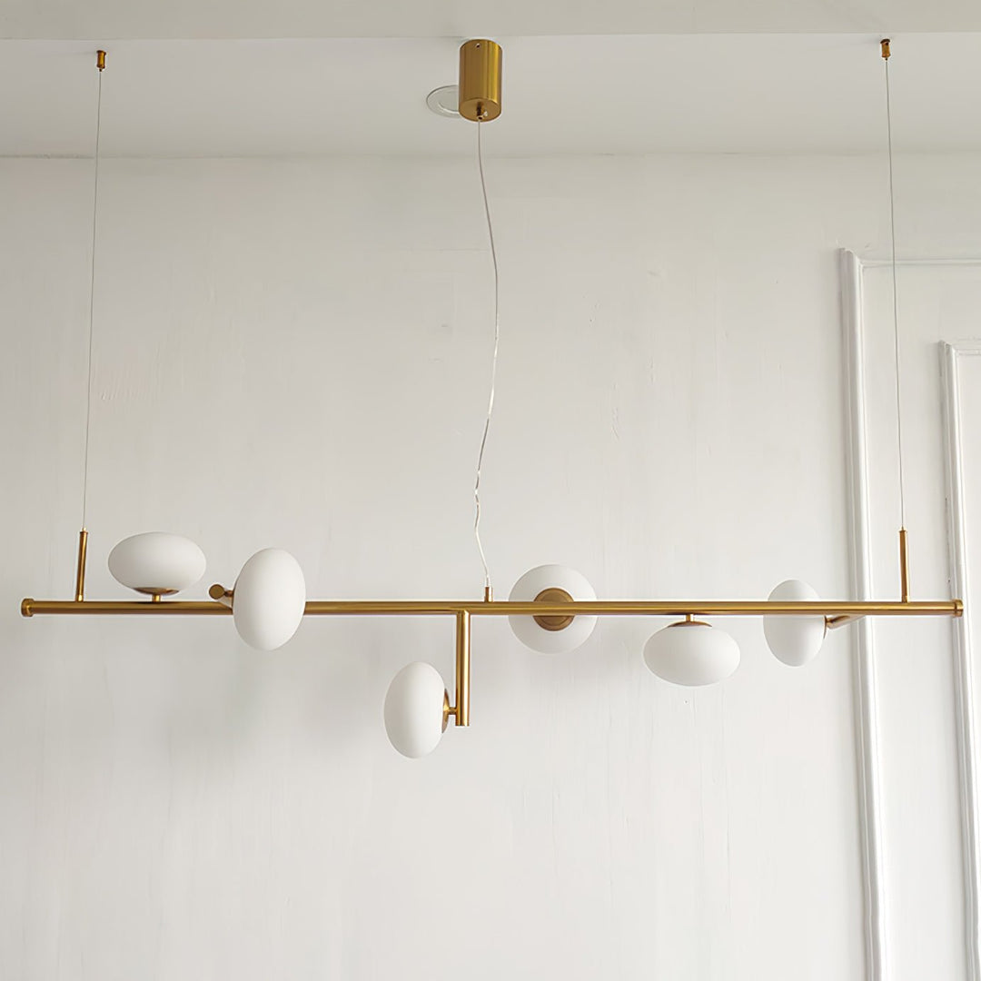 Balance lampadario in vetro moderno