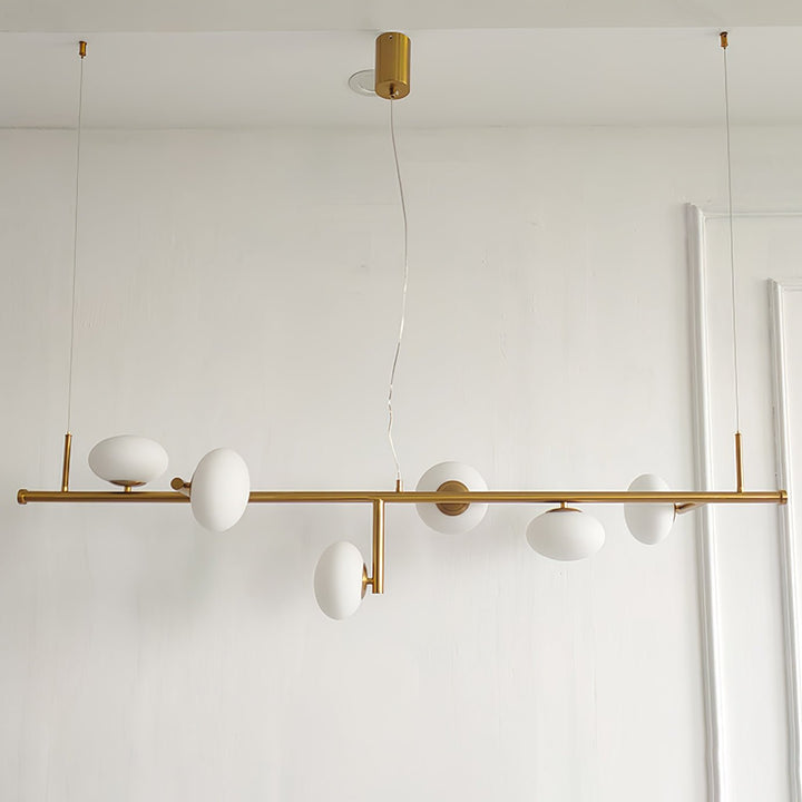 Balance lampadario in vetro moderno