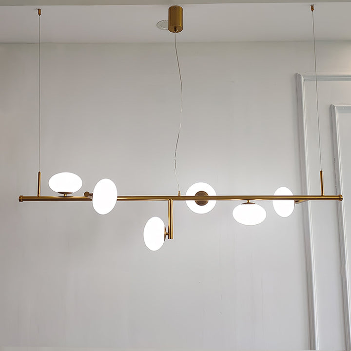 Balance lampadario in vetro moderno