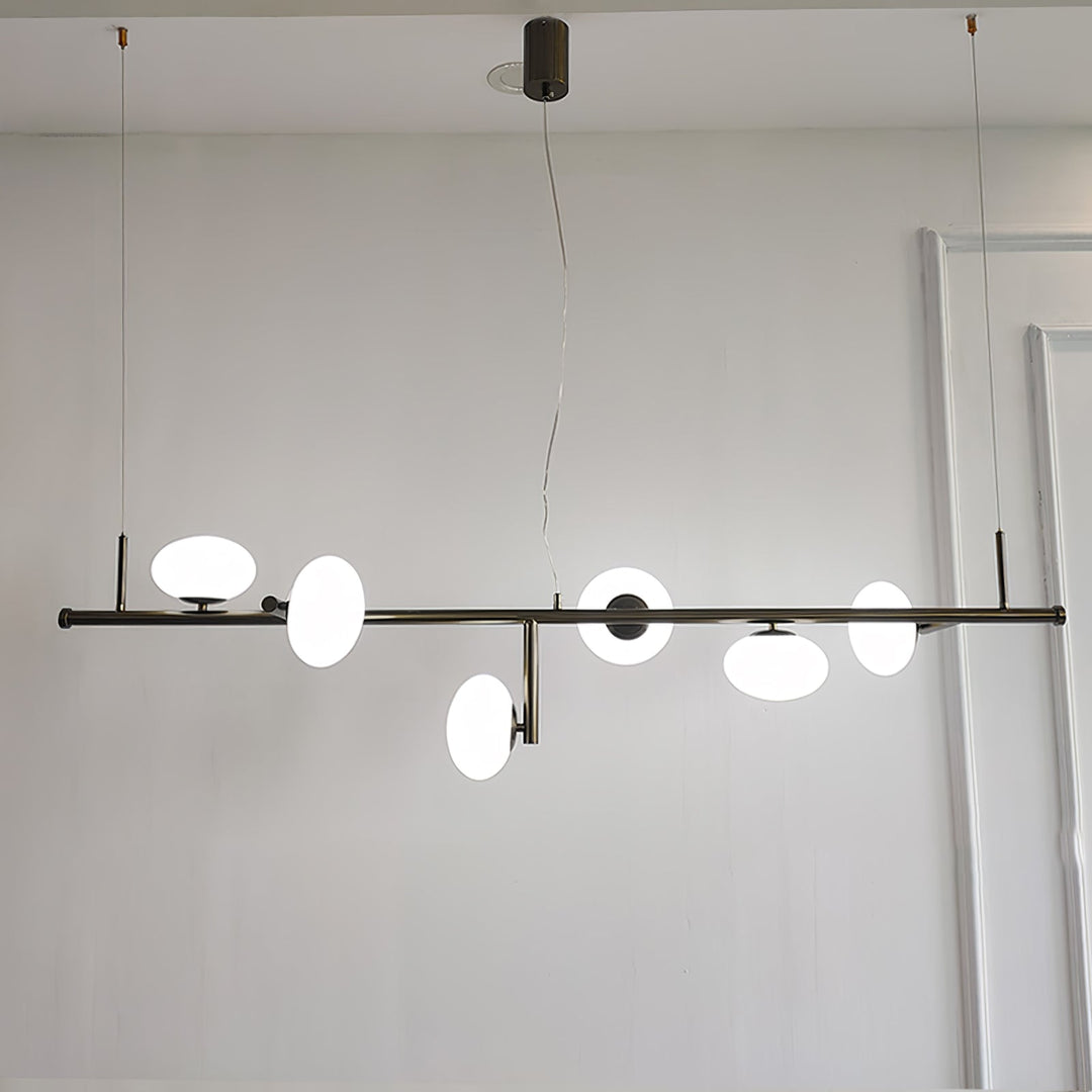 Balance lampadario in vetro moderno