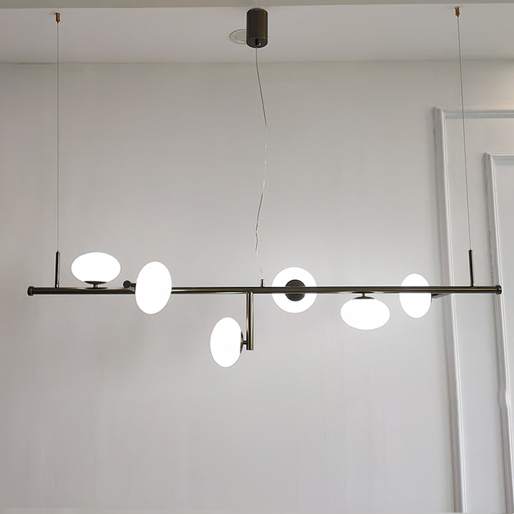Balance lampadario in vetro moderno