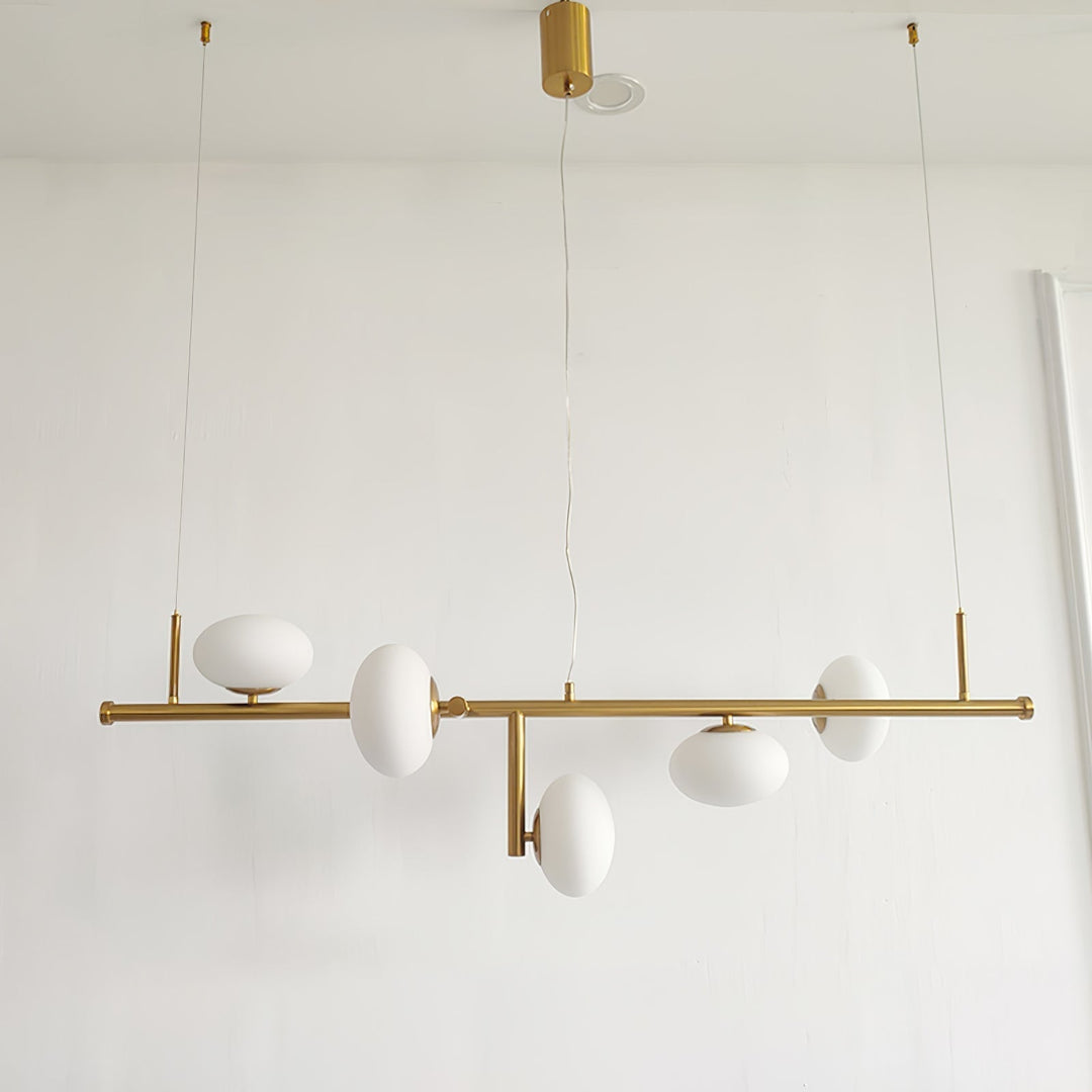 Balance lampadario in vetro moderno