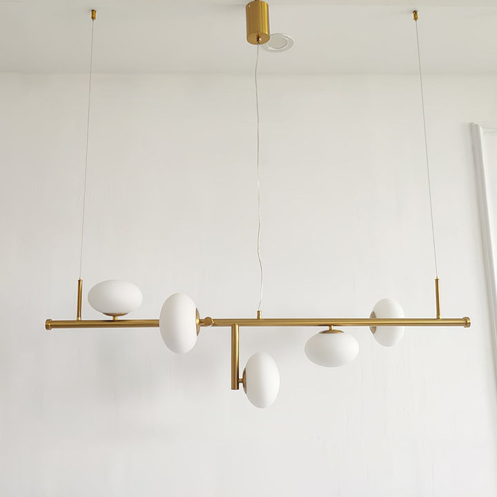 Balance lampadario in vetro moderno