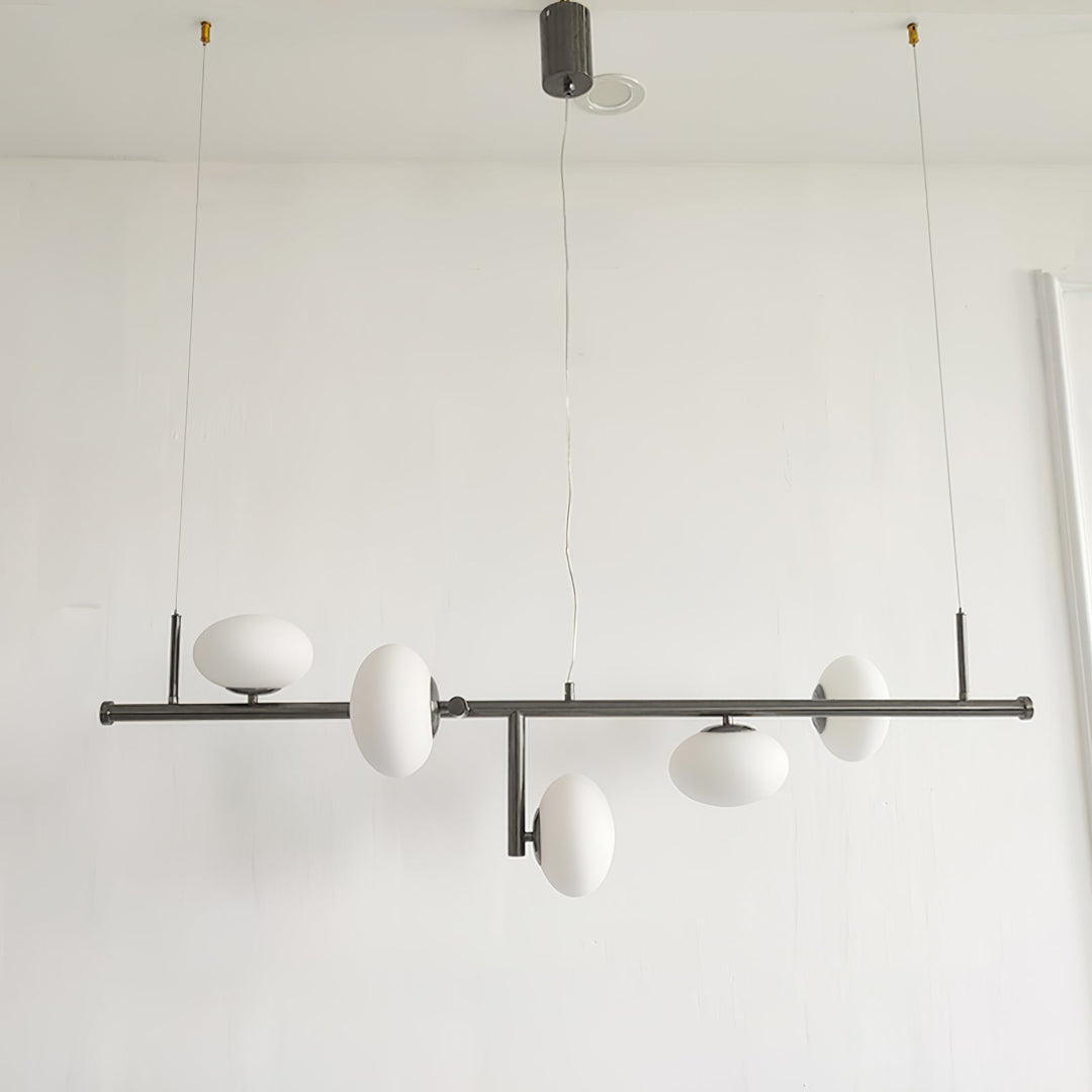 Balance lampadario in vetro moderno