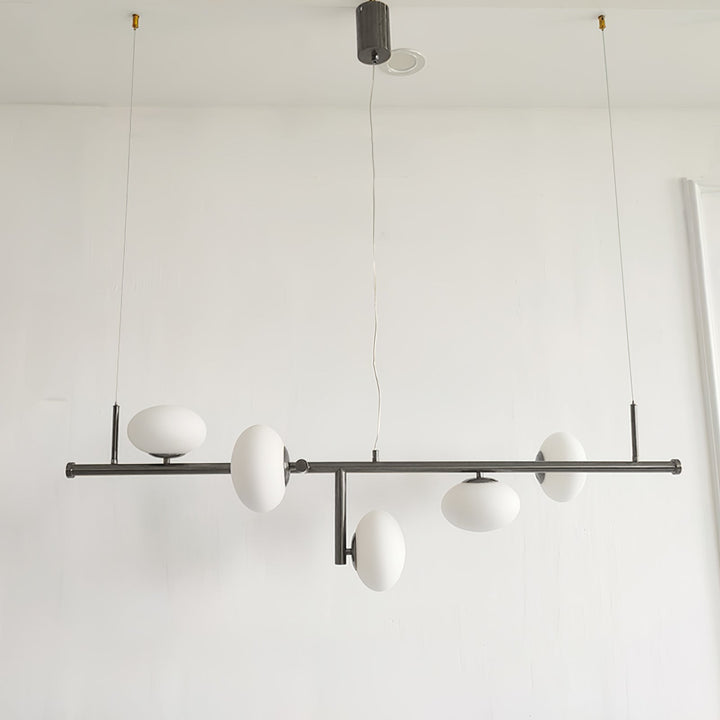 Balance lampadario in vetro moderno