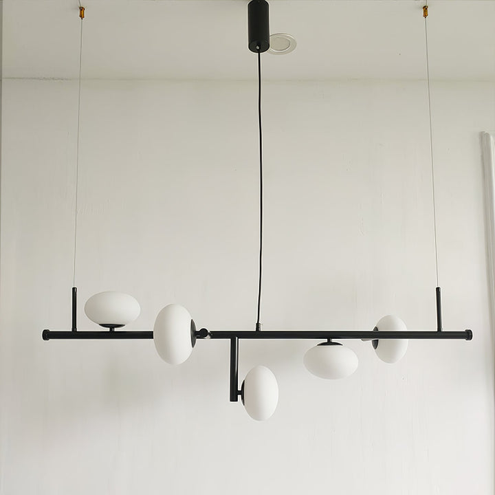 Balance lampadario in vetro moderno