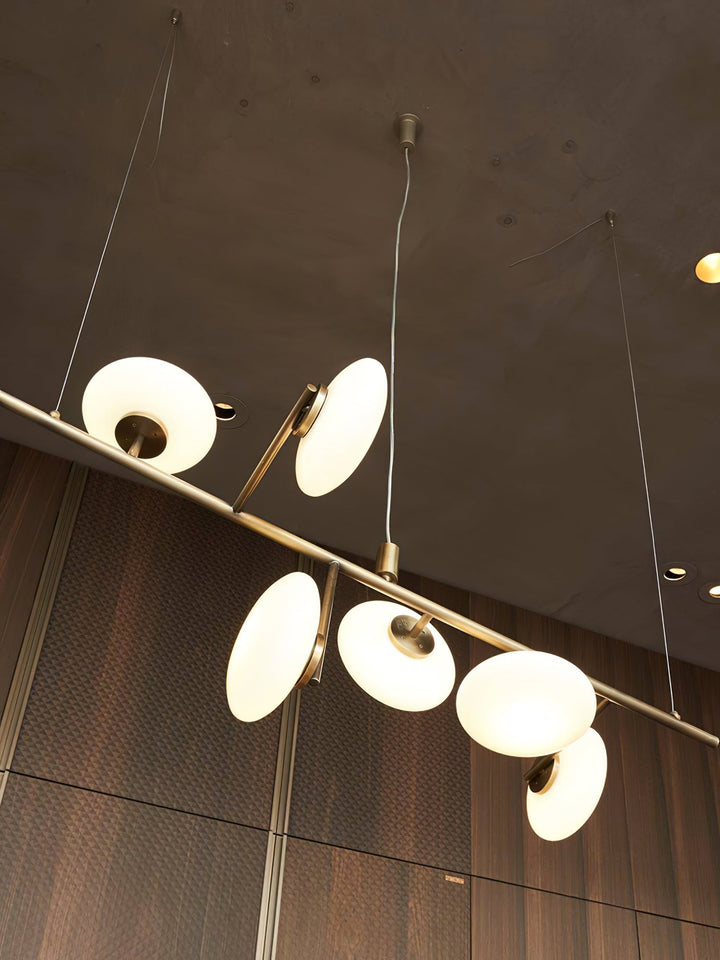 Balance lampadario in vetro moderno